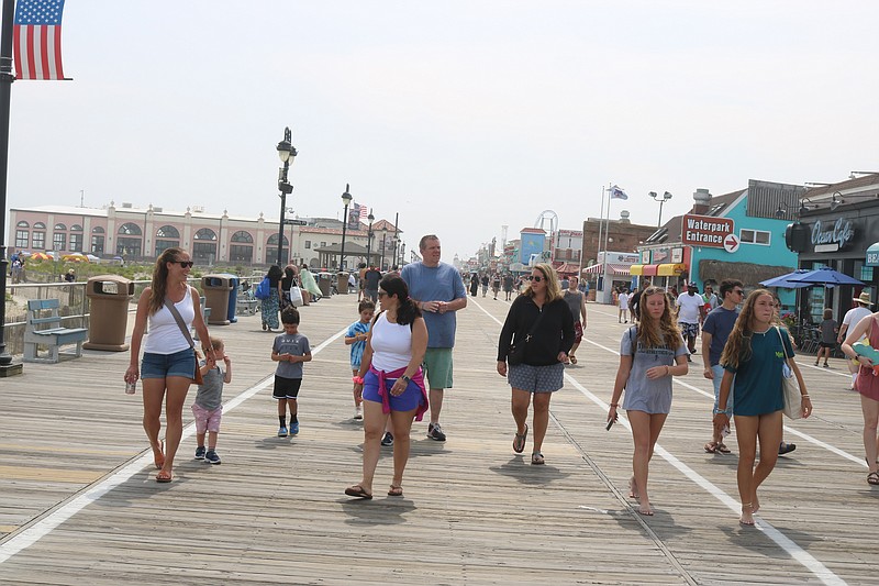 The Ocean City Boardwalk is a hub of activity and officials are hoping state funds will help with improvements to certain portions.