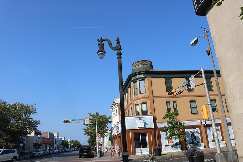 New decorative lighting will be added to the Asbury Avenue retail corridor one block each year.