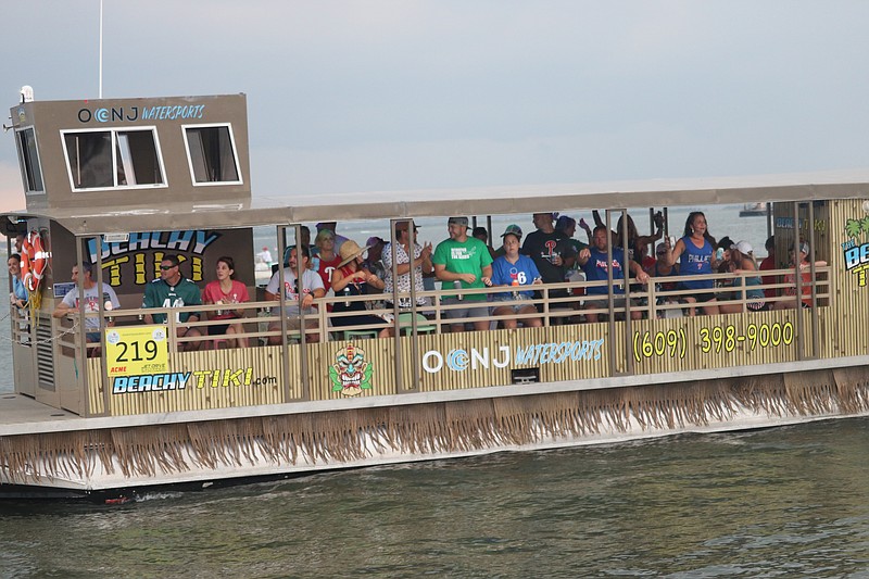 Who doesn't love a Tiki boat?