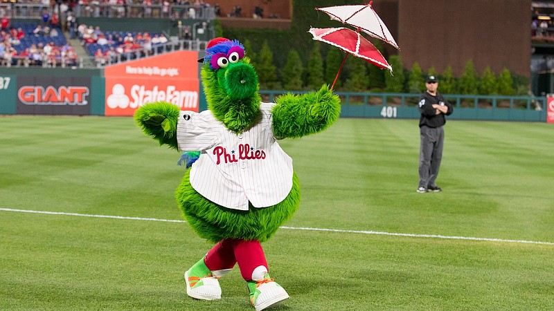 The Phillie Phanatic will entertain the crowds at Night in Venice. (Photo courtesy of MLB.com)