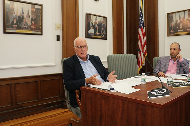 Dave Winslow is seeking to fill the unexpired term of former Fourth Ward Councilman Bob Barr through June 30, 2024.