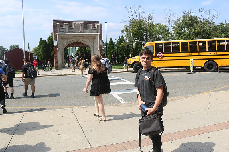 Junior Billy Padula, of Ocean City, says the entire first day was a positive experience.