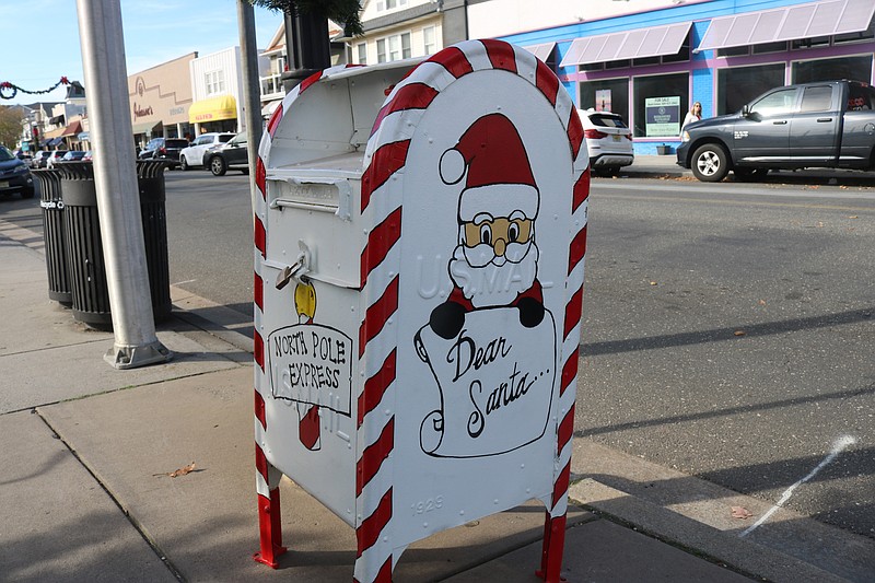 Santa's Mailbox next to Mark Soifer Park gives kids a direct line to the North Pole.