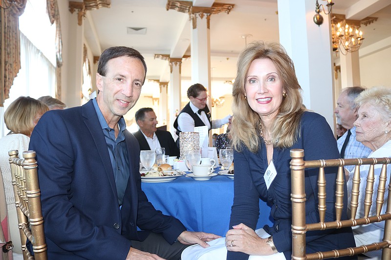 Community volunteer Jennifer Shirk, pictured with her husband, Jeff, is one of the three award recipients.