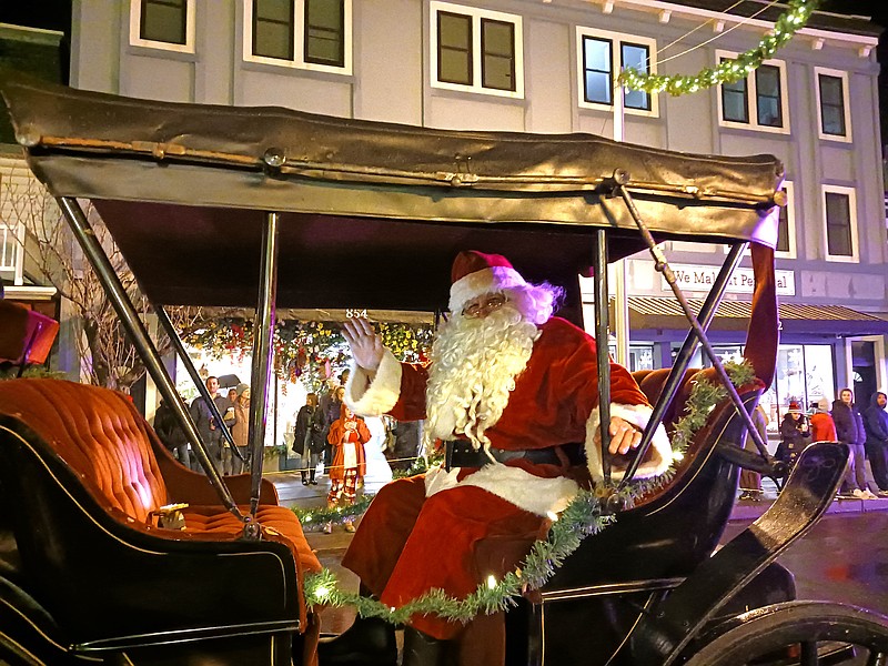 Santa is seeking donations for the Santa's Food Drive starting Nov. 28.