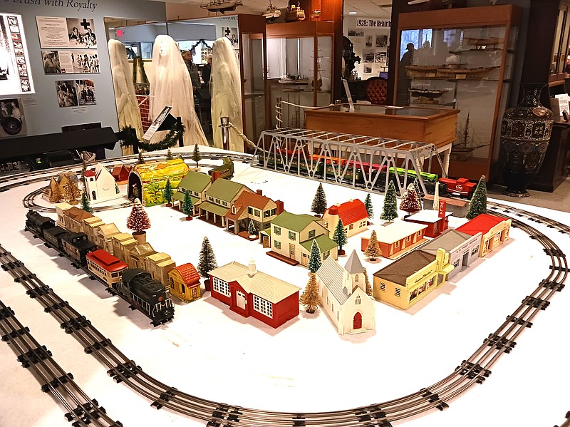 Vintage trains can be enjoyed by all ages at the museum now through the end of January.