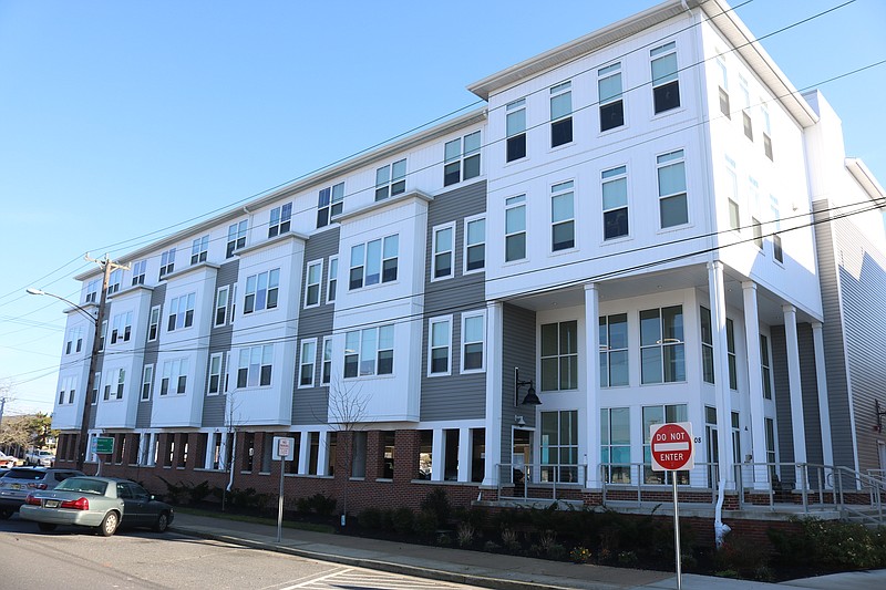 The Speitel Commons senior citizens housing complex is located at the corner of Sixth Street and West Avenue in downtown Ocean City.