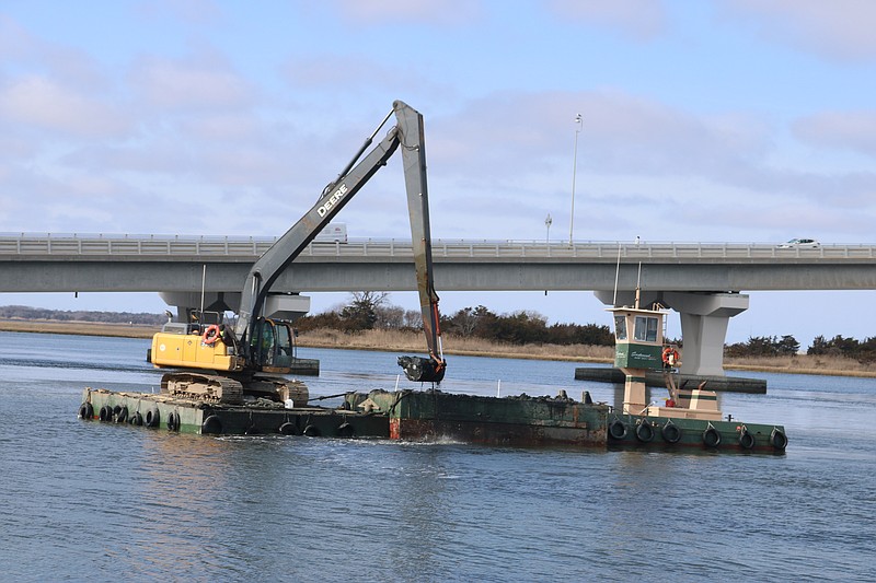 Dredging projects are a major part of the city's capital improvement program.