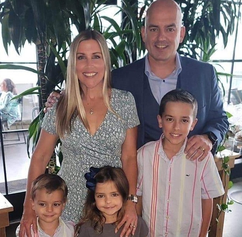 Councilman Tom Rotondi in a family photo with his wife, Stephanie, and their children, Joey, Celeste and Tommy. (Photos courtesy of Tom Rotondi)