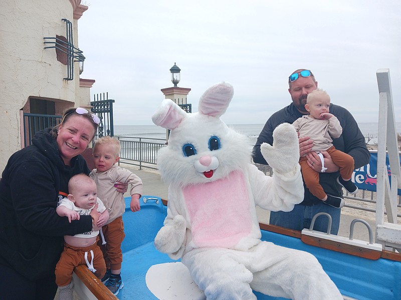The Easter Bunny will be making the rounds on Easter weekend for photos with children and families.