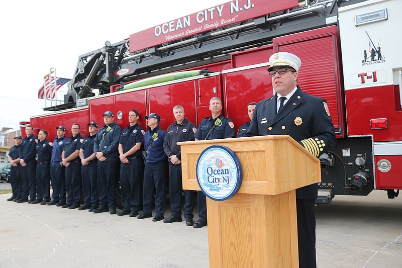 Fire Chief Jim Smith retires July 1.