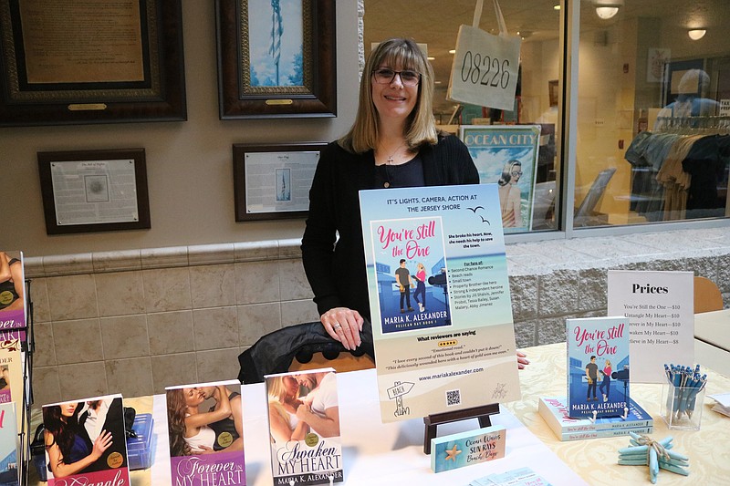 Romance novel author Maria K. Alexander is all smiles about the show.