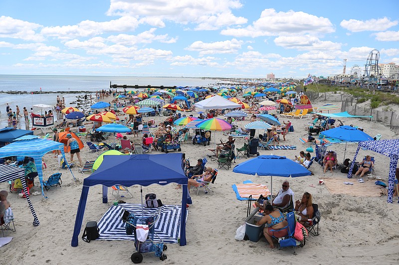 The beaches are the centerpiece of the Jersey Shore's summer tourism market.