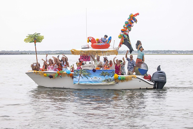 The Night in Venice party gets in full swing on the water. (Photo courtesy of Ocean City/Susan Allen)