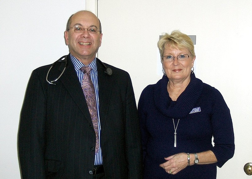 During Volunteers in Medicine of Cape May County's 2016 Gala on September 9, Stephen Kornberg, MD, will be honored as the free health care clinic’s Volunteer Doctor of the Year. Doctor Kornberg is shown with VIM’s Director of Nursing Barbara Harvey, RN.