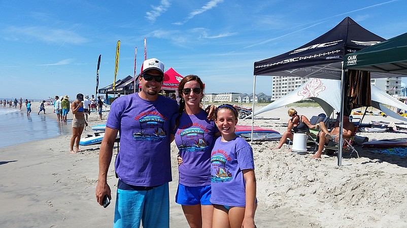 Harbor Outfitters owners Chuck and Tricia Piola, along with their daughter, Adeline, served as the organizers of the event.