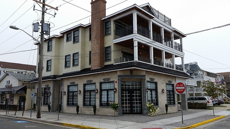 The pizzeria will occupy the first floor of a three-story building at the corner of 50th Street and Landis Avenue.