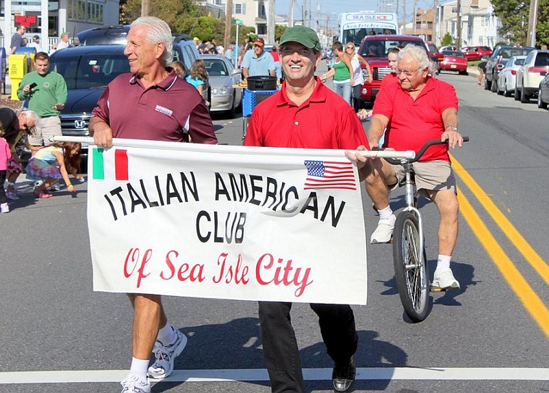 Representatives from Sea Isle City’s Italian-American Club and other local organizations will appear in the resort’s annual Columbus Day Parade on October 8.