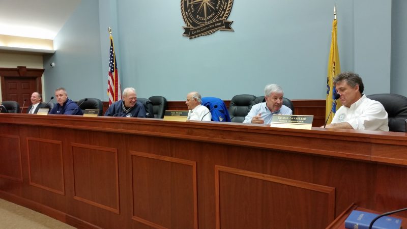 Members of City Council heard details of Sea Isle's proposed $26 million capital plan from Business Administrator George Savastano, at right.