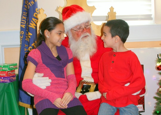 The members of VFW Post 1963 will host their annual “Brunch with Santa” on Sunday, December 18 in Sea Isle City. Children (up to age 10) and their families are invited to attend, however pre-registration is required by December 9. Phone (609) 263-0050 for more information.