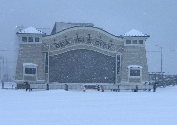 The weekend storm was a beautiful show of mother nature's power, but caused little damage.