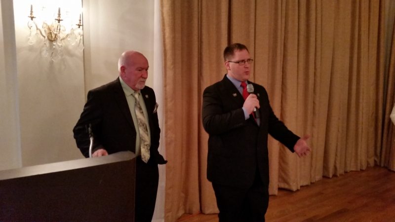 State Assemblymen R. Bruce Land, left, and Bob Andrzejczak have made no final decisions about the possible legalization of recreational marijuana in New Jersey.