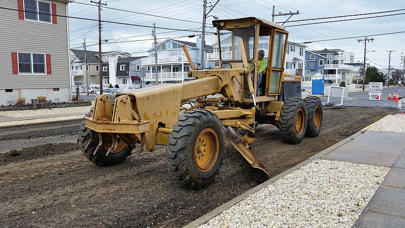 New road and drainage construction, like this project currently underway on 37th Street, will help protect the city from flooding.