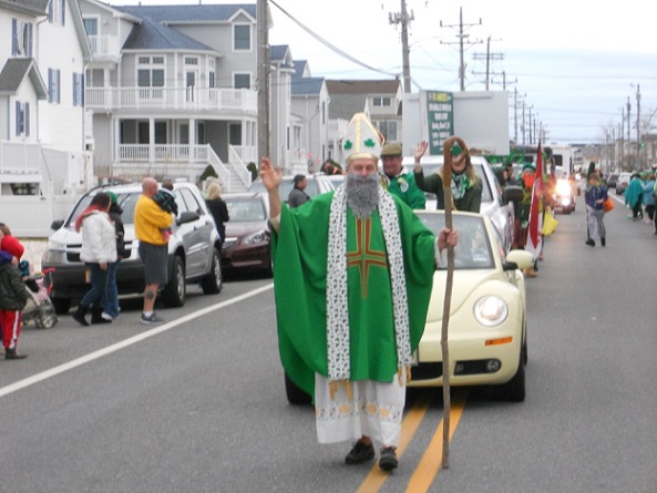 St. Patrick leads the way! 