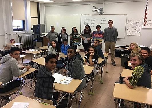 Top row: Wildwood All Star Students teaching Mrs. Caraballo’s Health Class.