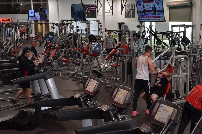 Atilis members have their choice of weights and cardio fitness equipment in Egg Harbor Township's 21,000 square feet of indoor workout space.