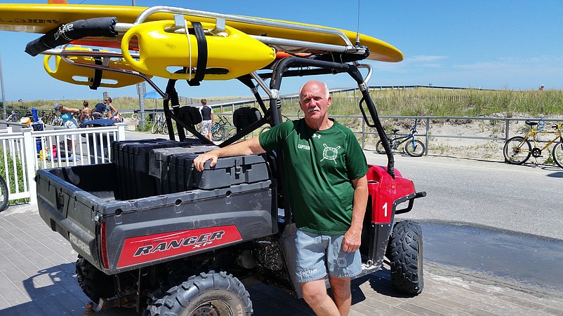 Beach Patrol Chief Renny Steele estimates Sea Isle will have to hire six or seven new lifeguards to protect the north end.