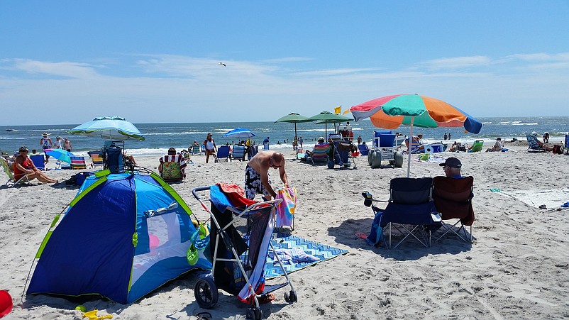 The beaches and warm ocean water in Sea Isle and other Cape May County resorts continue to be a big draw for Canadian summer tourists.