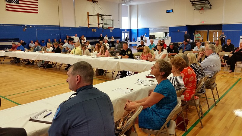 The audience at the Avalon Community Hall was told that every community in New Jersey is a potential terrorism target.