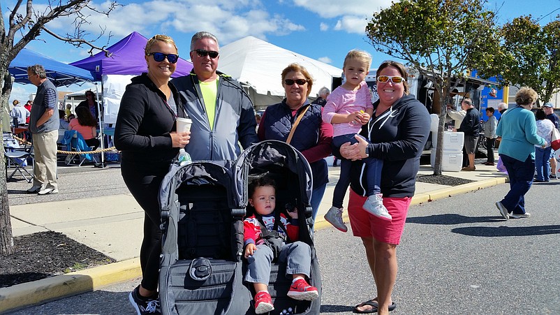 The Merritt family, of Ocean View, are regulars at the annual Harborfest celebration.