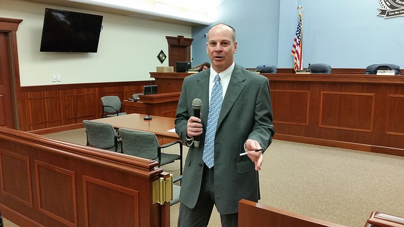 City Solicitor Paul Baldini says Sea Isle would invite lawsuits if it removed any of the hotdog stand locations and ultimately would lose.