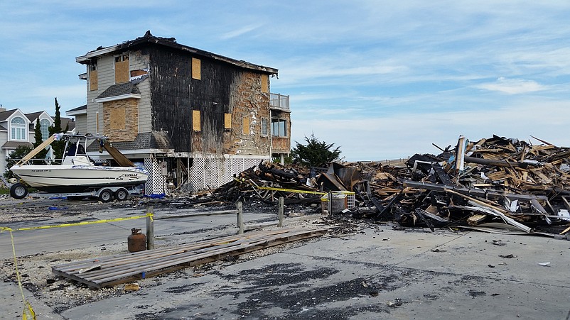 A fire on Nov. 24, 2017, reduced two duplexes to charred rubble and badly scorched a single-family home that was demolished later.