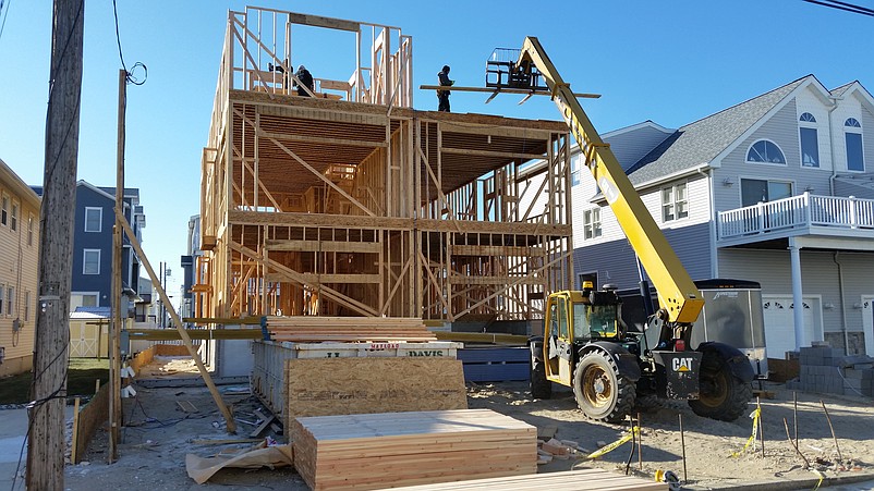 Sea Isle City's new housing construction is largely for an upscale market.