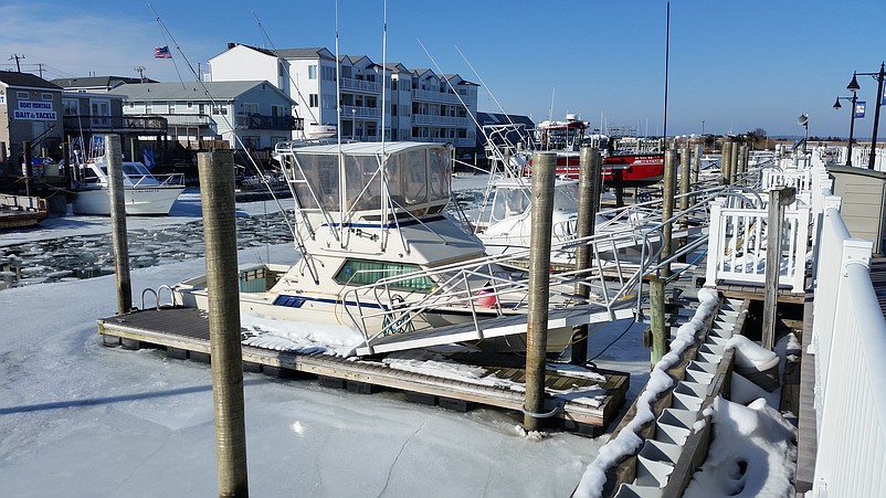 The lagoon serving the city's marina is one area under consideration for dredging in 2019 or 2020.