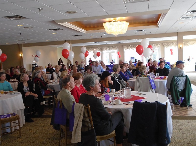 About 80 people attended an event at Greate Bay Country Club in Somers Point hosted by Shore Medical Center and Penn Medicine Feb. 21 on heart health as part of American Heart Month in February.