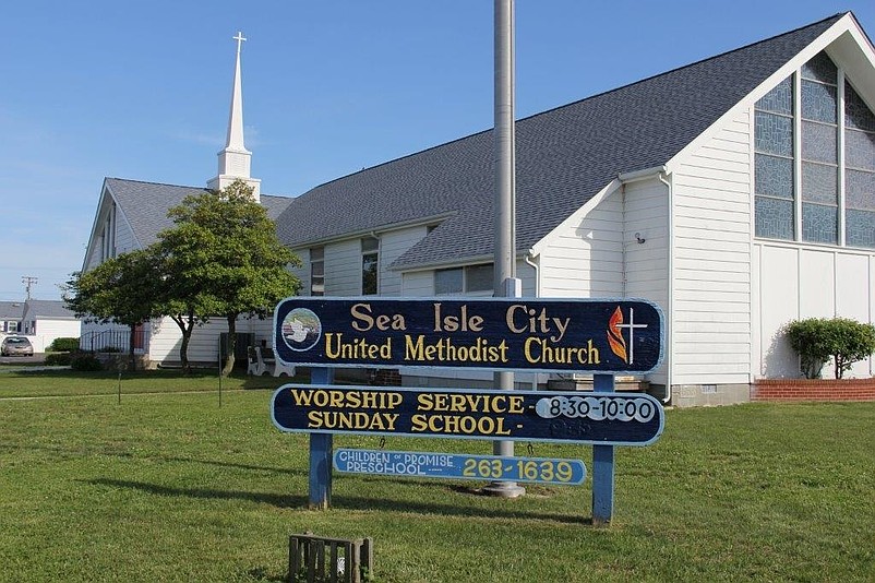 Sea Isle City United Methodist Church is located at 4102 Central Ave. (Courtesy United Methodist Church)