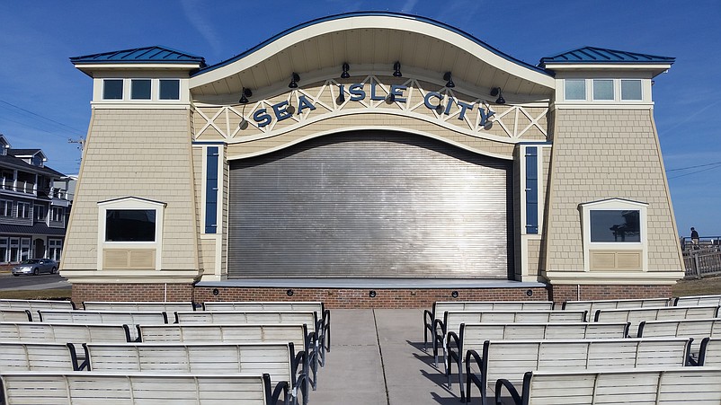 Although it is quiet now, the Band Shell at Excursion Park will be rocking with concerts and other entertainment over the summer 