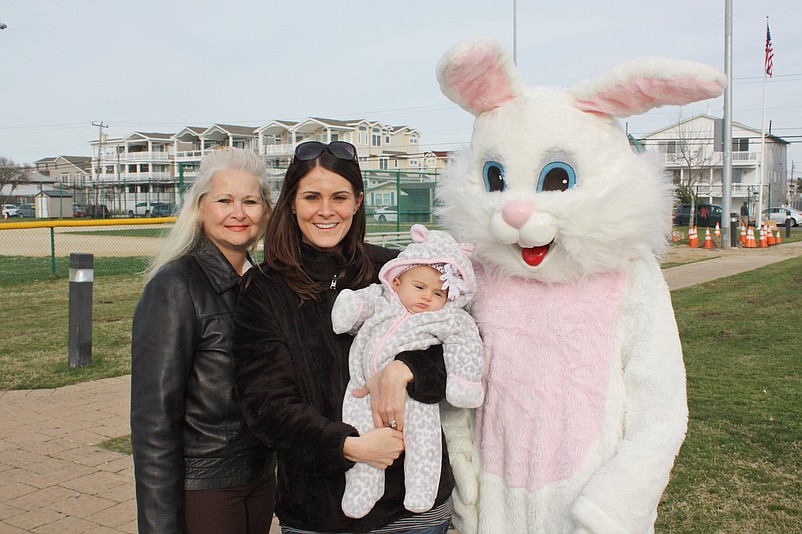 Everyone wants to see the Easter bunny. (Courtesy City of Sea Isle)