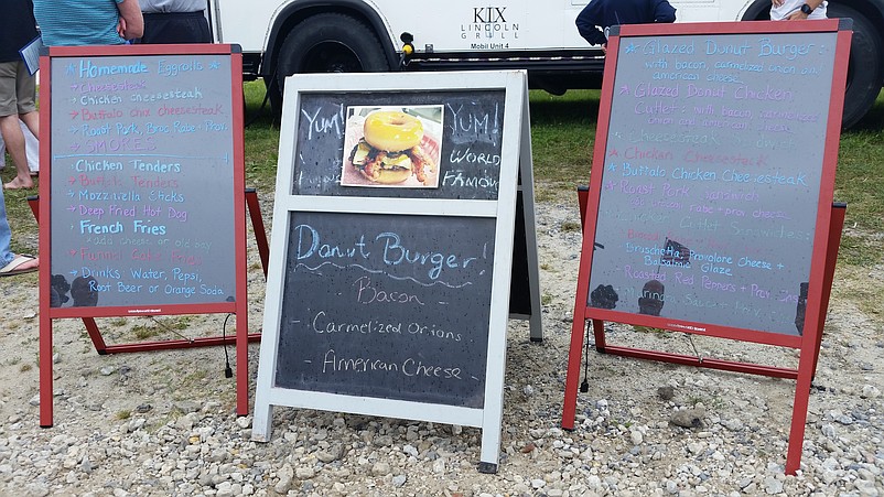 These menus give a glimpse of the array of cuisine served at the festival.