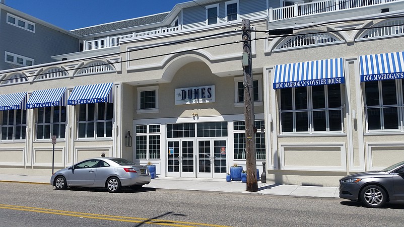 Doc Magrogan's Oyster House, located inside the Dunes restaurant and condo complex on Landis Avenue, is part of a new wave of upscale development sweeping through the Townsends Inlet section.