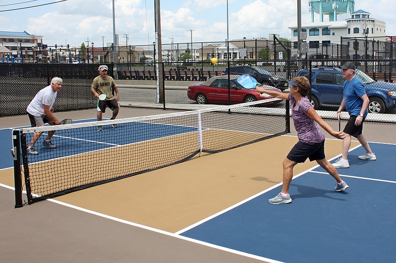 People love taking advantage of the city-owned courts to enjoy pickleball, tennis and other sports.