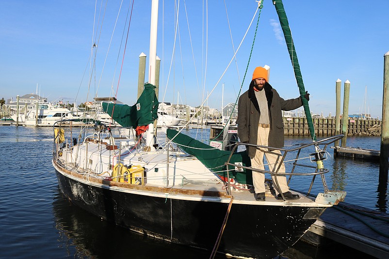 Seaview Harbor Marina near Longport was the last stop in New Jersey on Erik Wade's out-of-the-way voyage in 2018. 