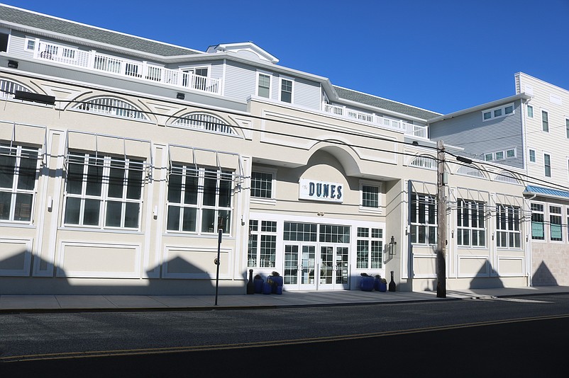 The Dunes restaurant and condominium complex is the focus of a lawsuit filed against Sea Isle City by the project's developer.