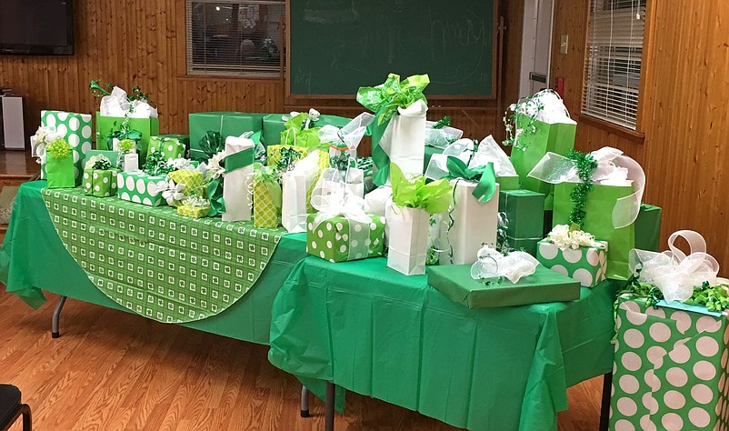 Who will win this year’s head of cabbage? All are invited to attend the Green Auction, which features friendly-bidding on beautifully wrapped mystery items. (Photo provided by Sea Isle City)