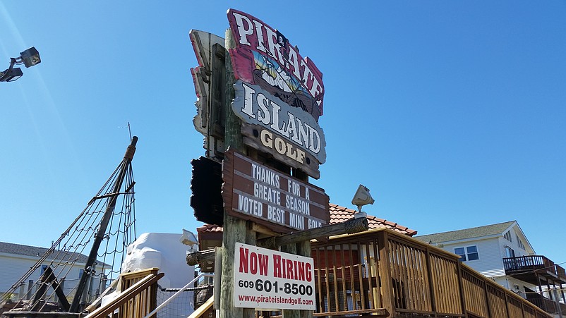 Pirate Island Golf in Sea Isle is looking to hire summer workers.