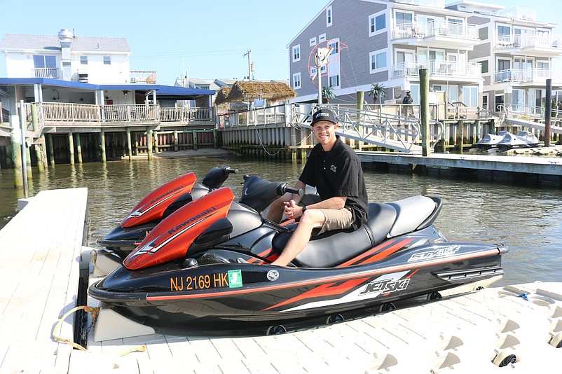 Heists says the jet skis are a popular option for members.